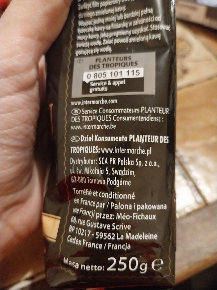 1 paquet de café planteur des tropiques noir absolu 250 grammes pur arabica café moulu. - photo numéro 3