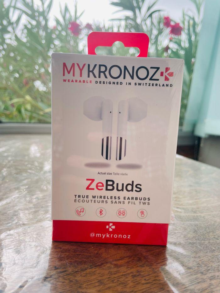 Écouteurs sans fil ZeBuds MyKronoz neufs - photo numéro 1