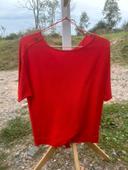 Tee shirt Camaïeu rouge