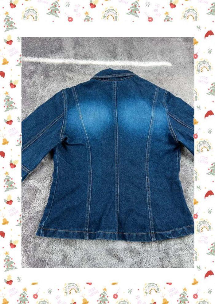 👕 Veste en Jeans vintage y2k Bleu Taille L 👕 - photo numéro 2