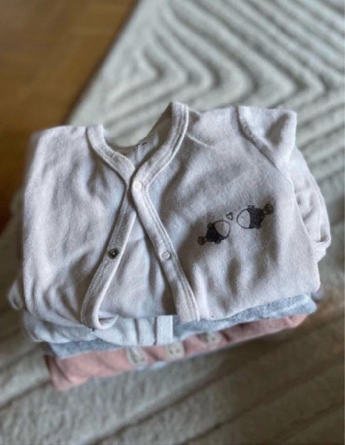 Lot 7 pyjamas bébé fille hiver - photo numéro 7