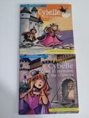 Lot 2 livres Histoires de princesse Cybelle