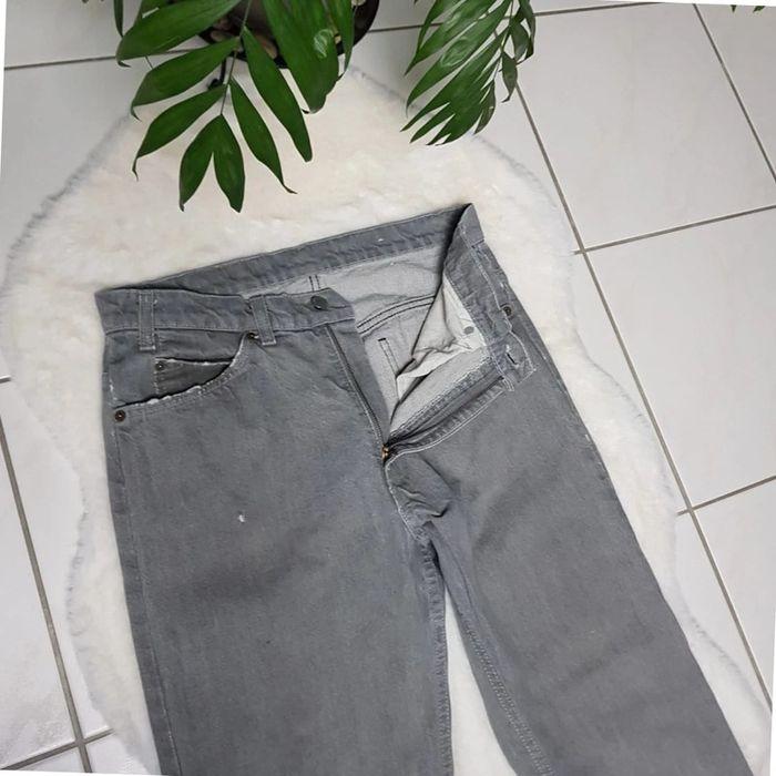 Jean Levi's Vintage W33 L30 Gris Made in USA - photo numéro 4