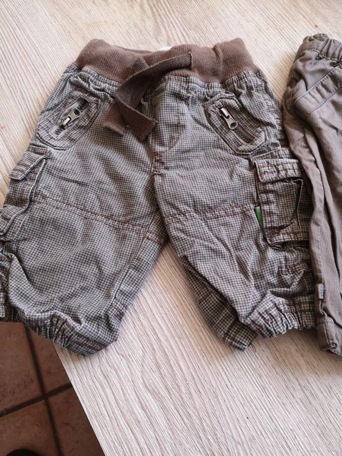 Lot de 2 pantalon taille 3 mois - photo numéro 2