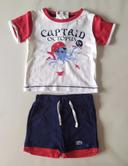 Ensemble short et T shirt enfant