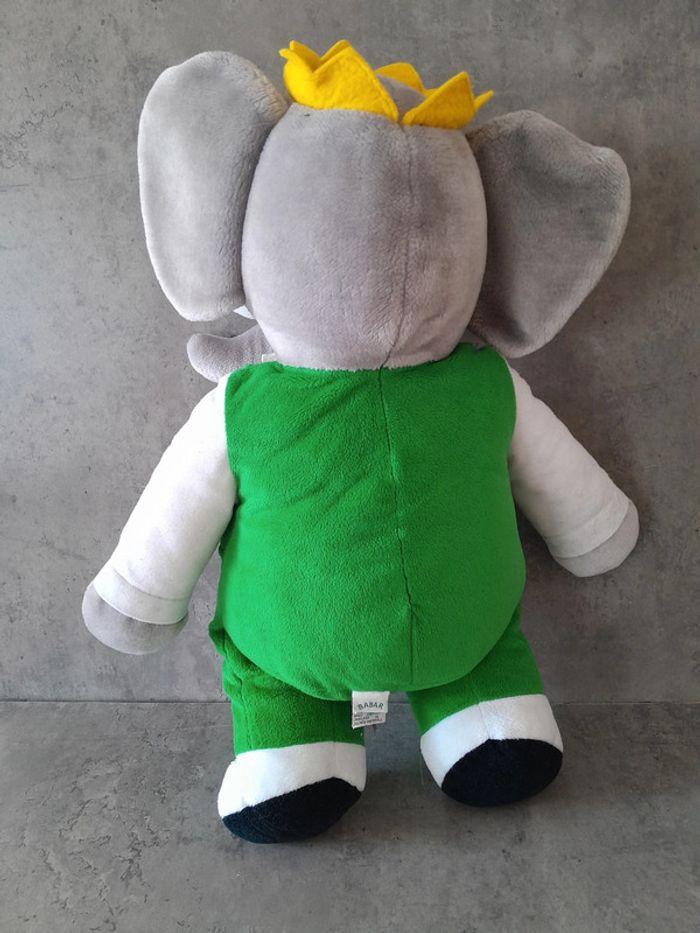 Peluche Vintage 1988 Babar Gund 60 cm - photo numéro 3