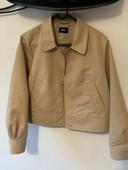 Veste blouson Camel beige, taille 44 CA