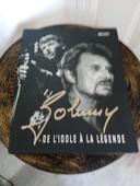 Beau livre de l'idole à la légende Johnny Hallyday