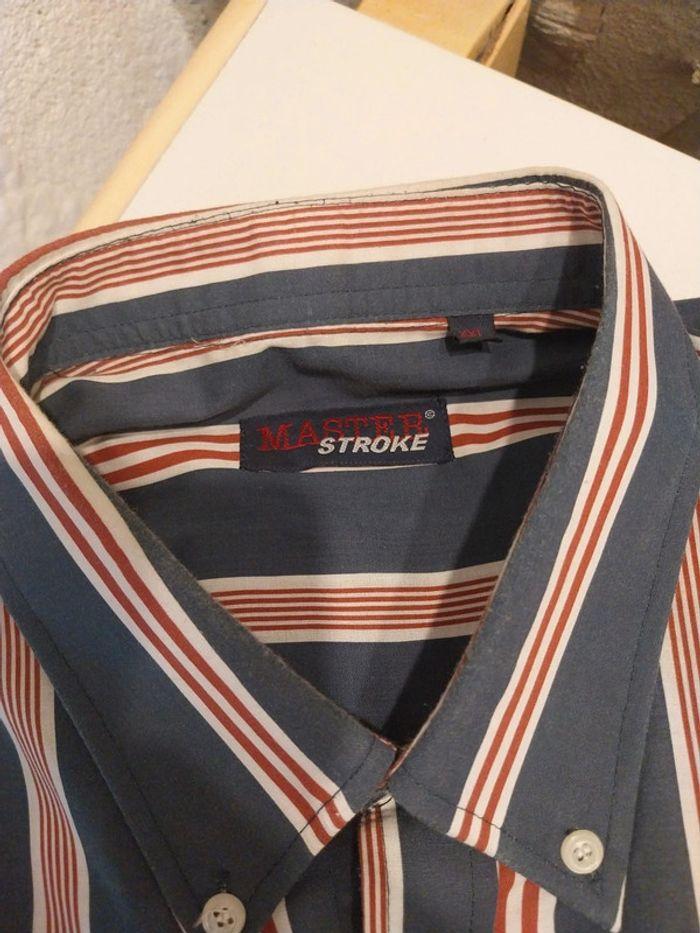 Chemise homme Master stroke taille xxl en tres bon etat - photo numéro 3