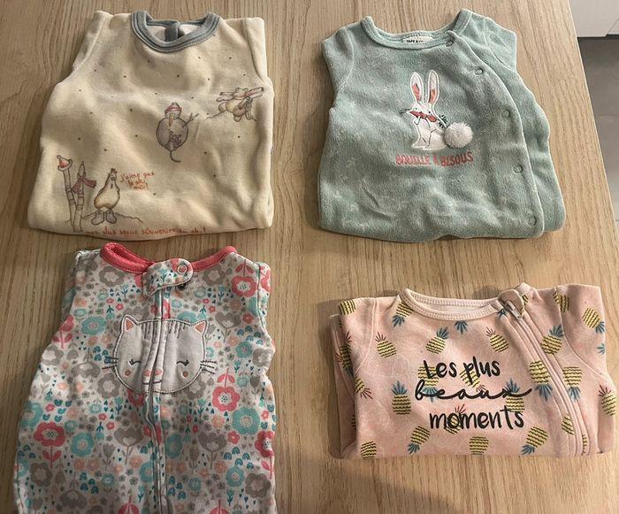 Lot pyjamas naissance