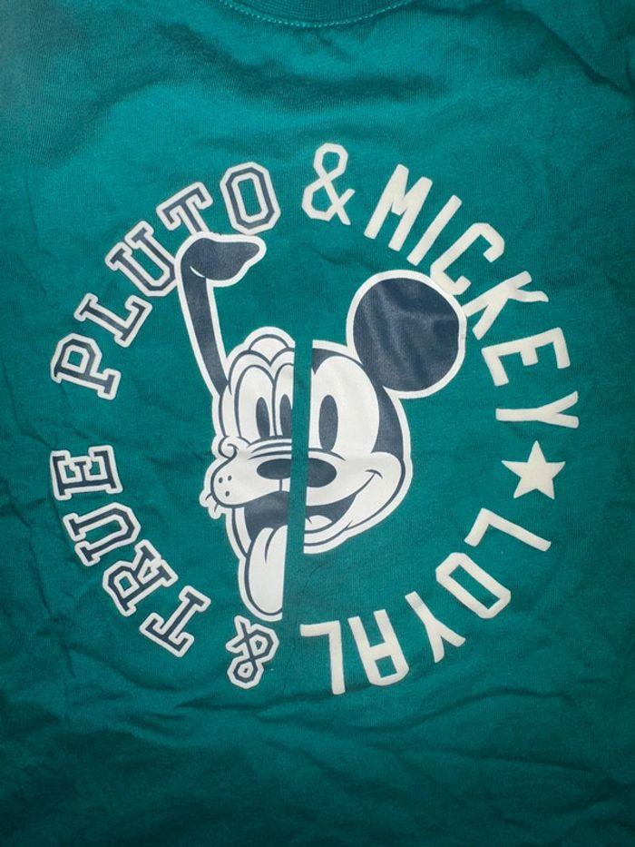 Tee shirt Mickey vert garçon - photo numéro 2