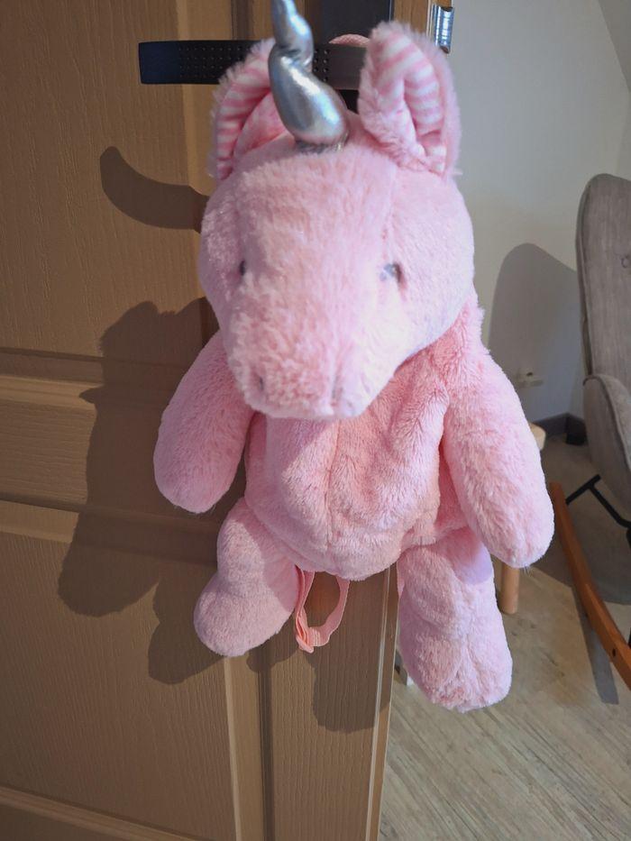 Doudou / Sac a dos licorne - photo numéro 1