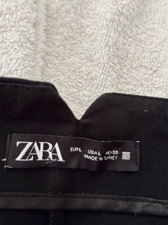 Pantalon Noir tailleur Zara taille L - photo numéro 5