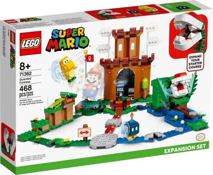 Lego Super Mario - Ensemble d'Extension La forteresse de la Plante Piranha - 71362 - ok - photo numéro 1