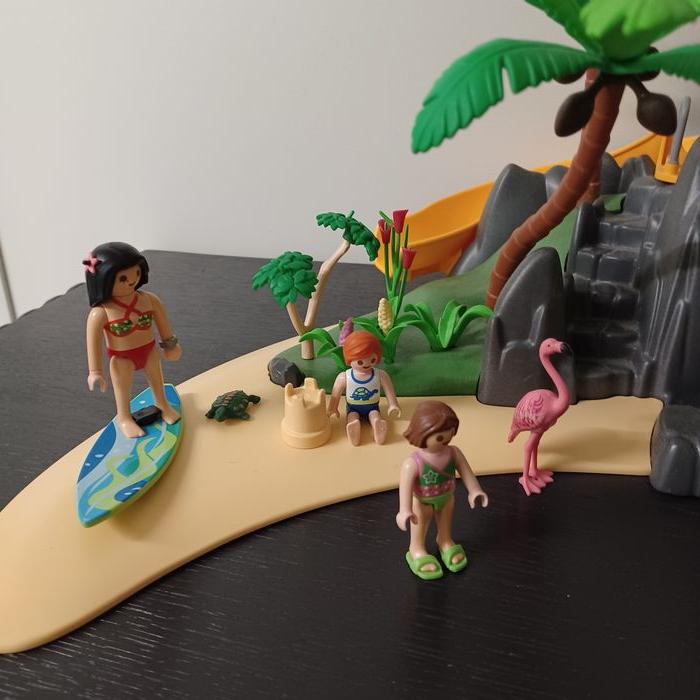 ile avec vacanciers 6979 playmobil - photo numéro 2