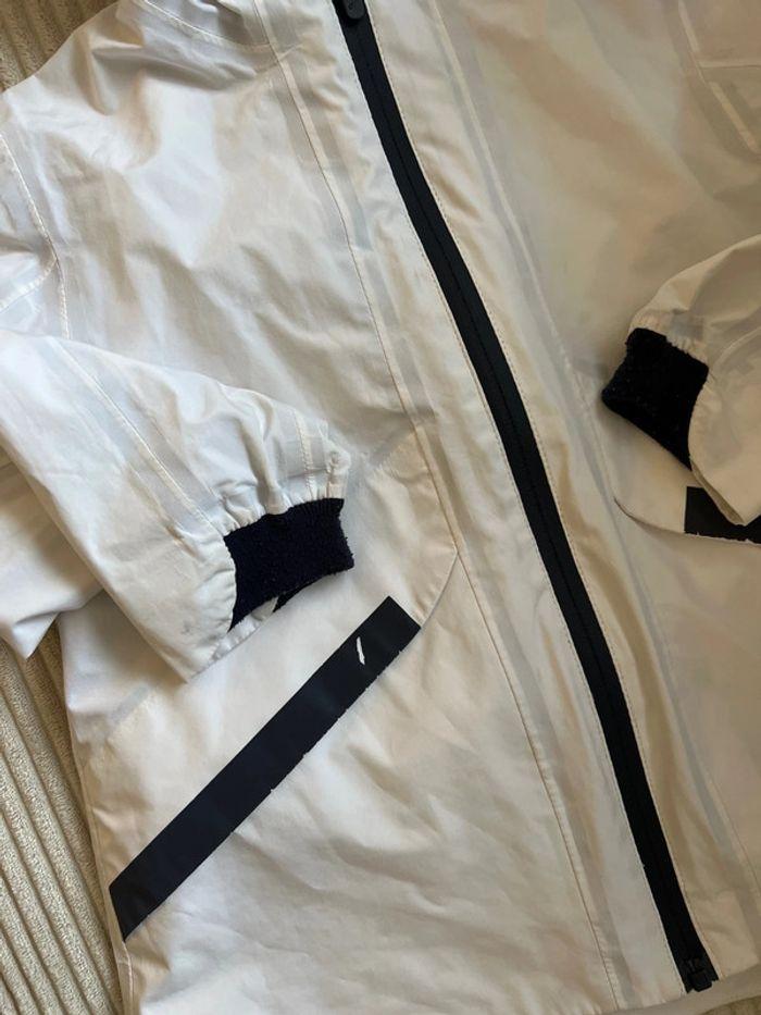 Imperméable, blanc et bleu Jacadi 6 ans - photo numéro 2