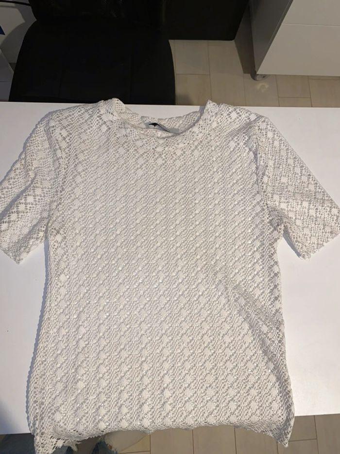 Tee shirt en crochet - photo numéro 2