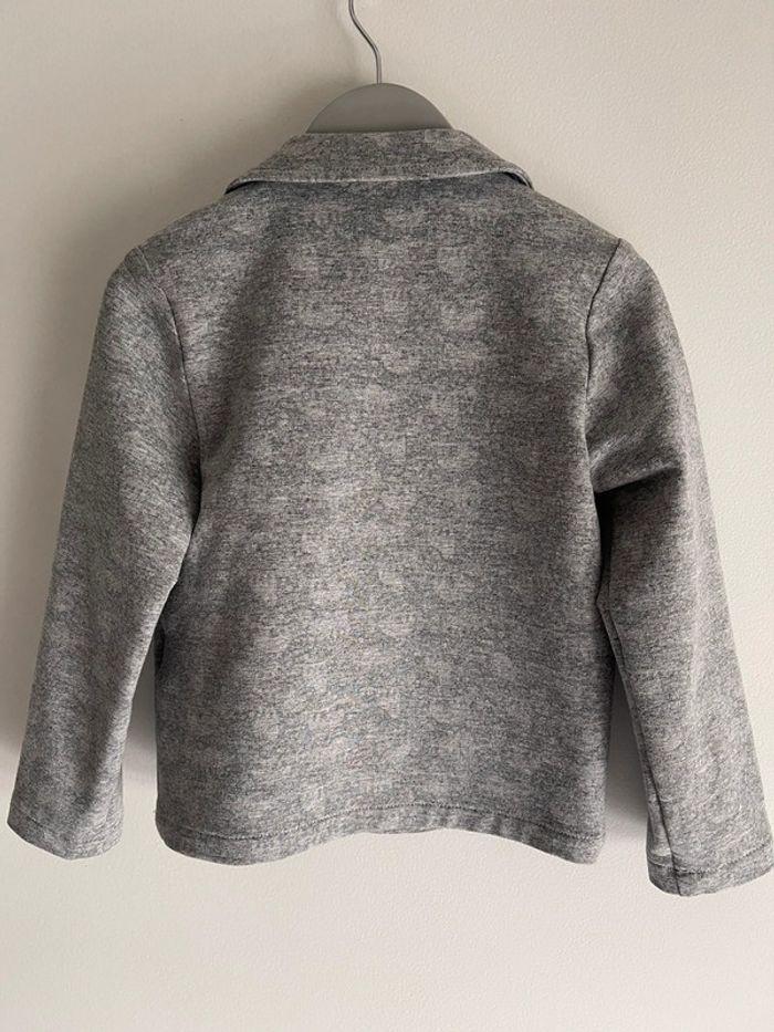 Blazer garçon 2 ans gris haut de gamme de la marque italienne Danielle Alessandrini - photo numéro 2