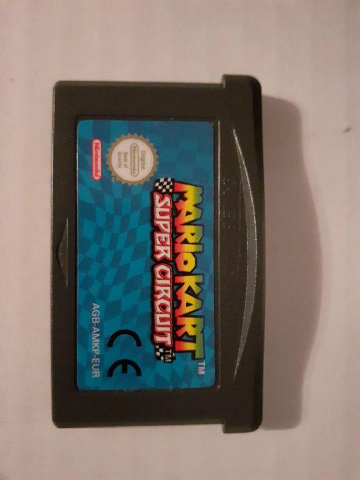 Nintendo gameboy advance gba mario kart super circuit