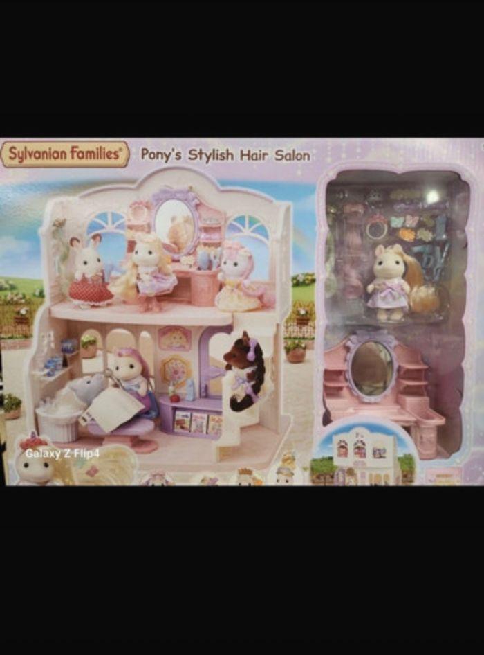 Sylvanian families pony’s stylish haire salon - photo numéro 1