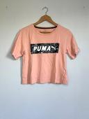 T-shirt de sport Puma rose