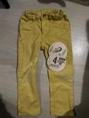 Pantalon jaune 2/3 ans