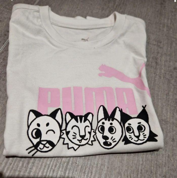 T-shirt  Puma fille  5 ans - photo numéro 1