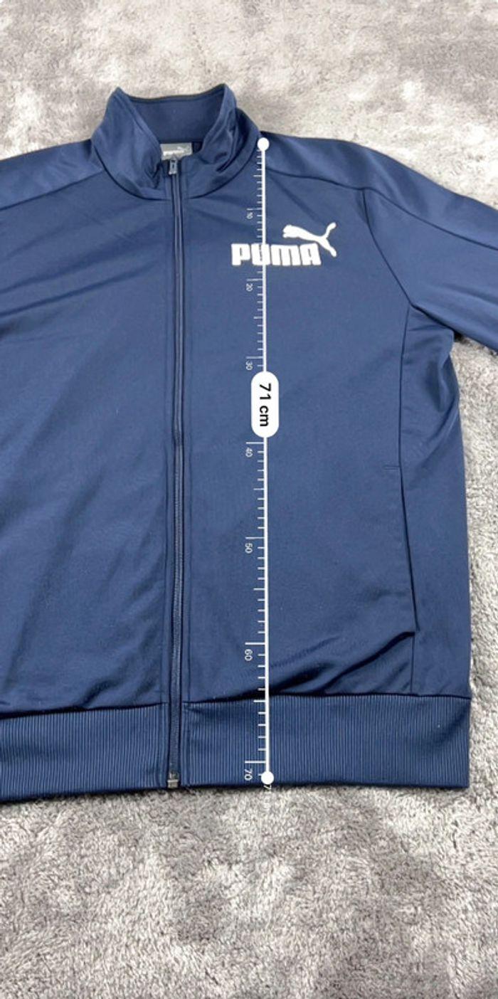 👕 Veste Sport Puma Bleu Marine Taille M 👕 - photo numéro 3