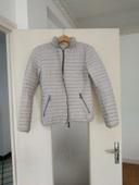 Blouson gris beige