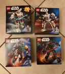 LEGO Star wars : lot 4x  battle mech NEUF