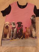 T-shirt chiens Paul Smith taille M