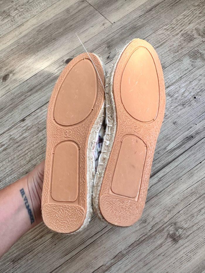 Espadrilles tissaia ananas taille 32 neuf - photo numéro 3