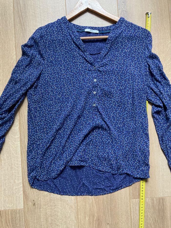 Blouse bleu Esprit edc taille S - photo numéro 4