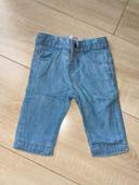 Pantalon jean la redoute baby 1 mois