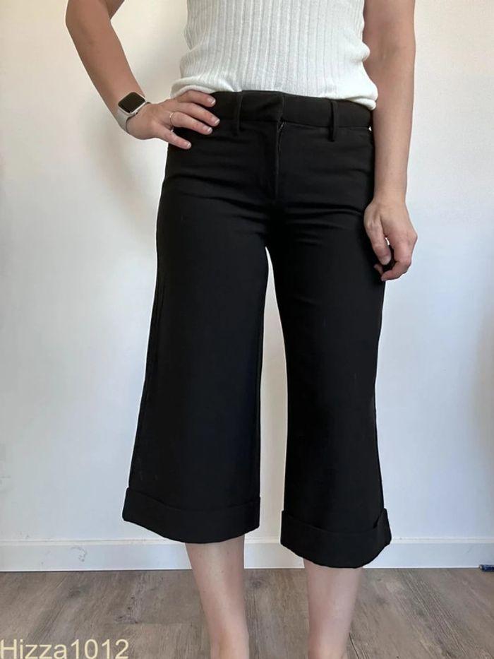 Pantalon court et large noir Esprit taille 36 💖 - photo numéro 2