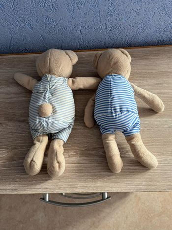 Lot de 2 peluches ourson - photo numéro 2