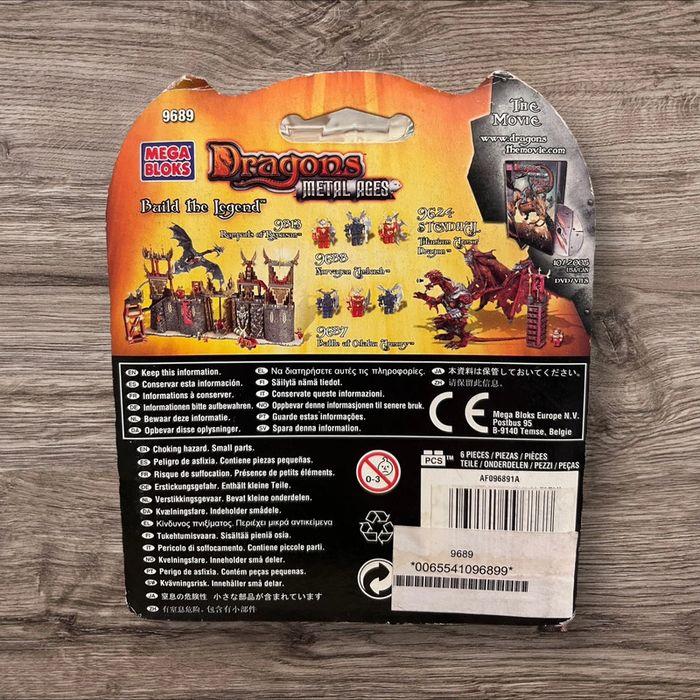 Neuf et sous blister - Mega Bloks - Dragons Metal Ages - 9689 Ramparts Victory - photo numéro 3