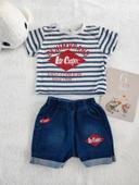 Short et tee-shirt Lee Cooper bébé 6Mois