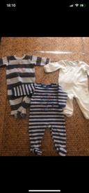 Lot 3 pyjamas 6 mois petit bateau