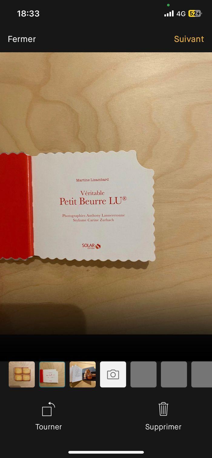 Livre de recettes Petit Beurre LU - photo numéro 2