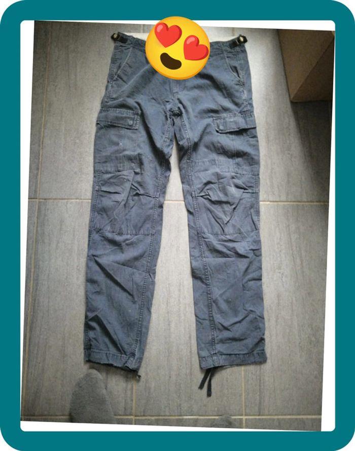 Jean femme carhartt bleu ciel taille 40 - photo numéro 3