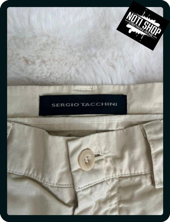 Magnifique cargo Sergio Tacchini crème - photo numéro 4