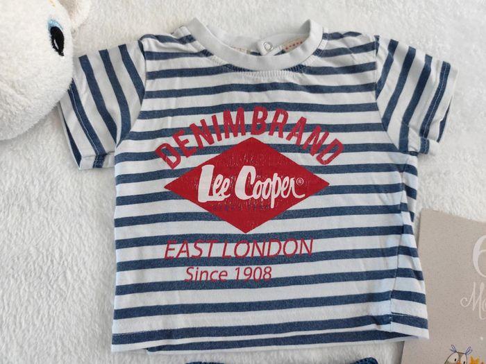 Short et tee-shirt Lee Cooper bébé 6Mois - photo numéro 3