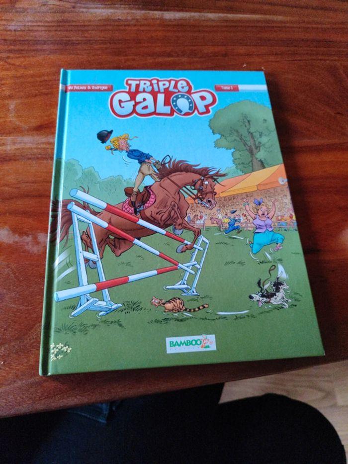 Triple galop bd tome 1 - photo numéro 1