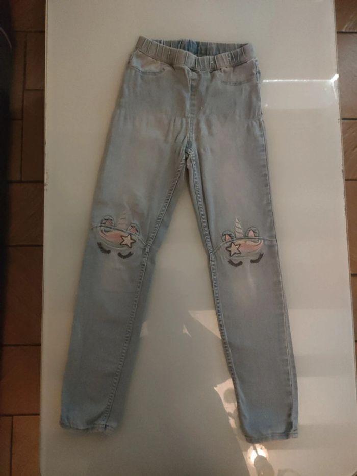 Pantalon licorne fille 7-8 ans - photo numéro 1