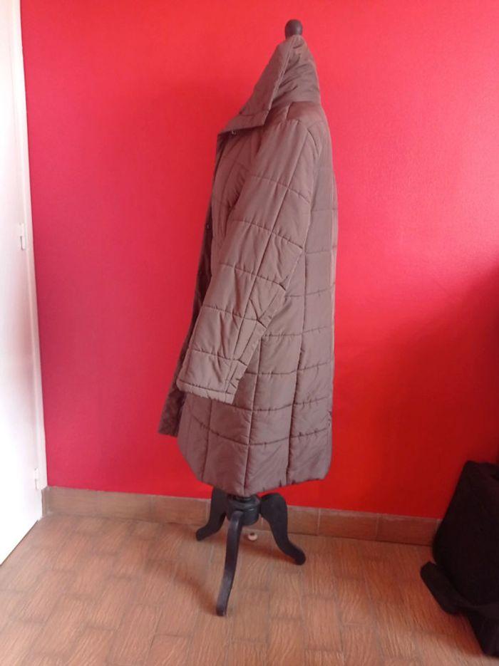 Manteau femme taille 46 marron - photo numéro 10