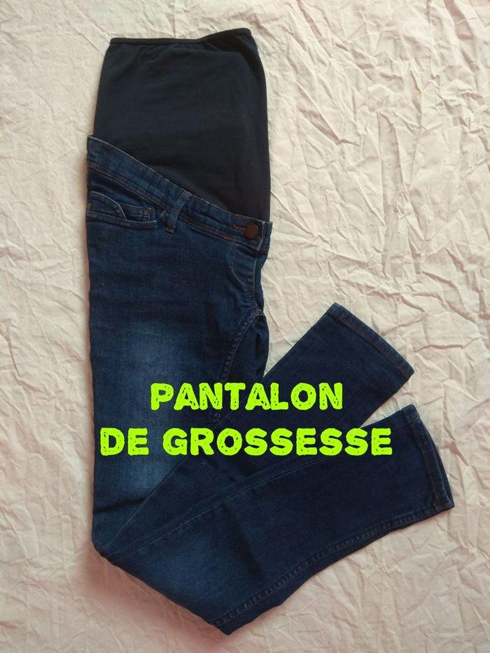 Pantalon jean femme enceinte maternité 38 - photo numéro 1