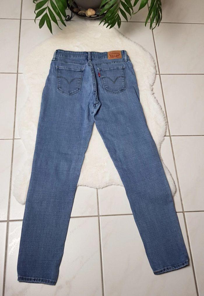 Jean Levi's 711 Skinny W27 L28 Bleu - photo numéro 3