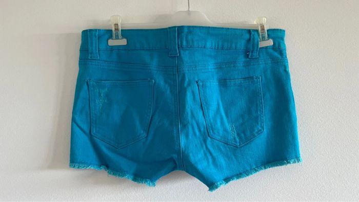 Short en jean bleu Forever 21 - photo numéro 3