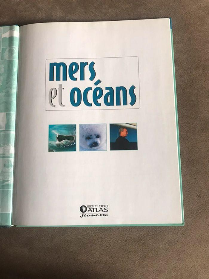 Livre mers et océans atlas des juniors - photo numéro 3